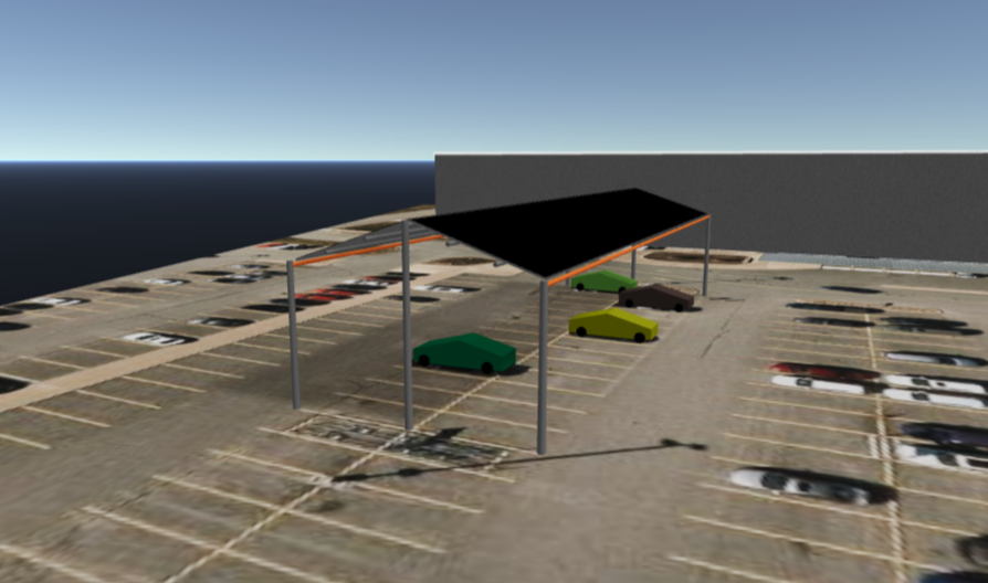 Solar carport design